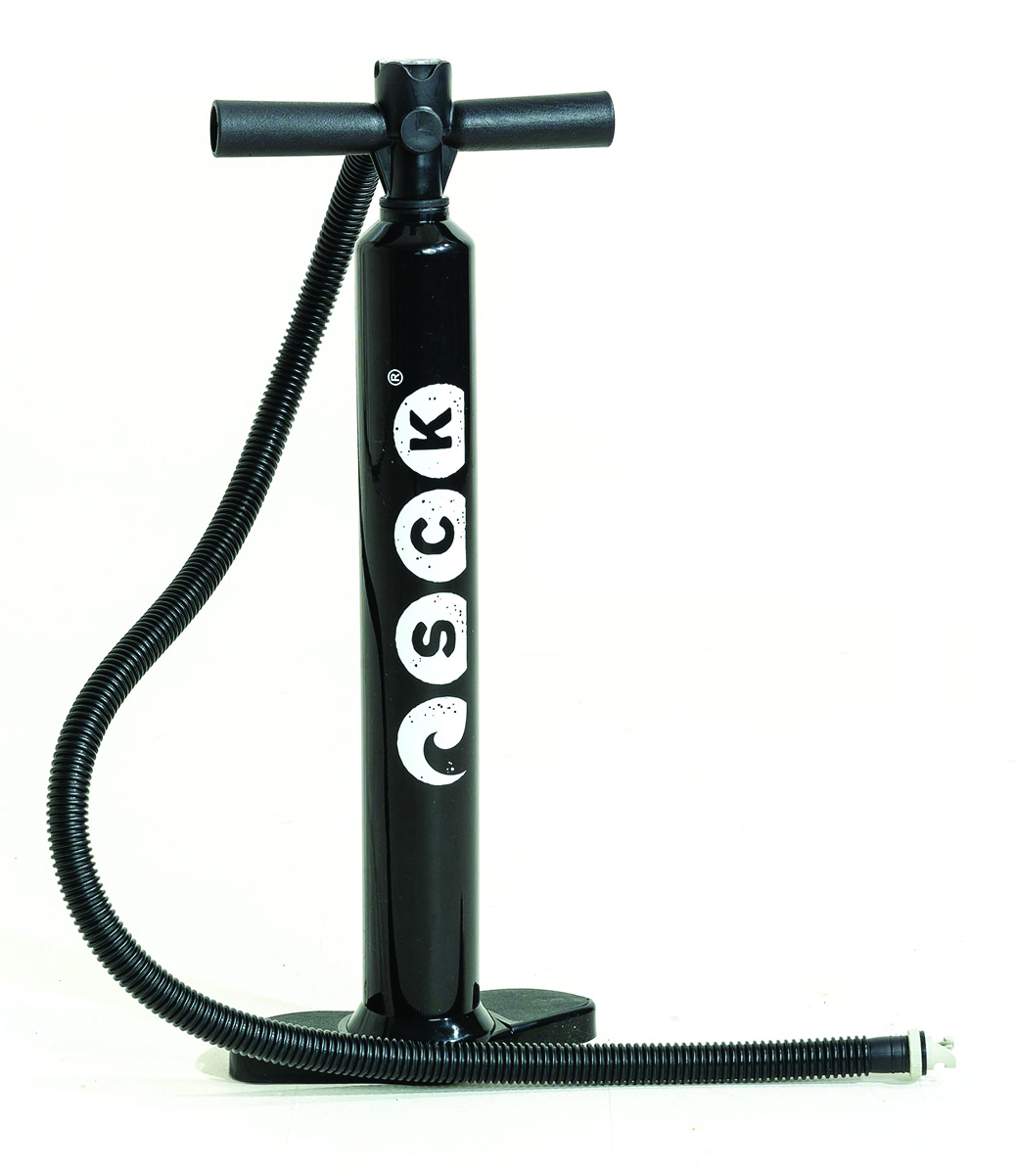 Pump included in the inflatable SUP package