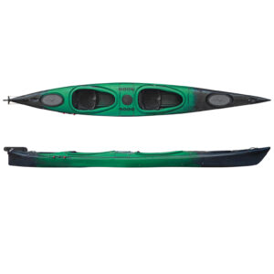 SCK Hug 2 person Sit-in kayak green-black