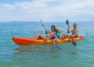 SCK Nereus kayak for 2 adults and one child