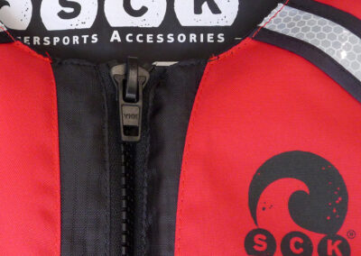 SCK kayak life jacket red