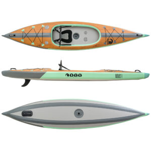 SCK inflatable PRO kayak for 1 person