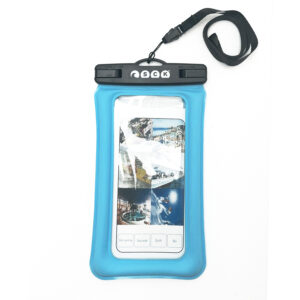 Dry phone case that floats SCK light blue