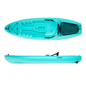 SCK Puffin 262 single SOT kayak blue with wheels