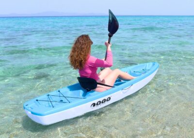 SCK single seat kayak Tipsy blue-white