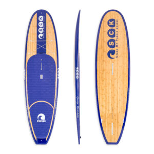 Paddle board hard shell SCK Onyx 10'6" with bamboo veneer