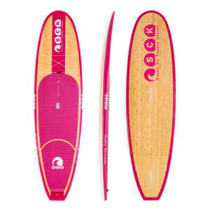 Paddle board hard shell SCK Ruby 10'6" with bamboo veneer