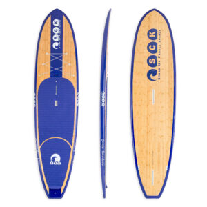 Paddle board hard shell SCK Onyx 11'6" with bamboo veneer