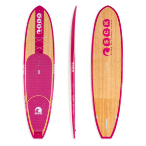 Paddle board hard shell SCK Ruby 11'6" with bamboo veneer