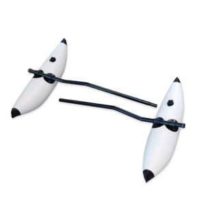Side floaters for kayak stabilation and kayak fishing