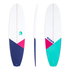 SCK surf board 7'2" with 3-fin thruster system