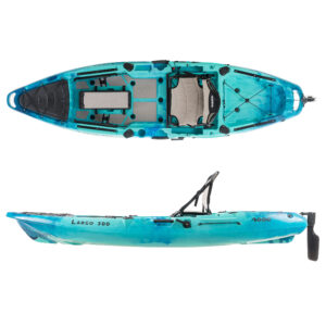SCK Largo 300 Pedal ready SOT kayak with aluminum seat and rudder system