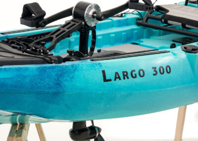 SCK Largo 300 Pedal ready SOT kayak with aluminum seat and rudder system