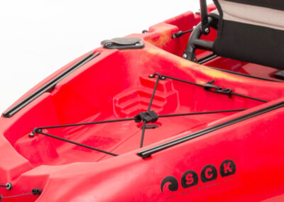 SCK Largo 300 Pedal ready SOT kayak with aluminum seat and rudder system