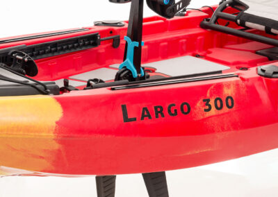 SCK Largo 300 Pedal ready SOT kayak with aluminum seat and rudder system