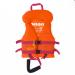 SCK kids life jacket with head support orange