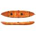 SCK Nereus Plus orange-yellow. New updated 2 seater canoe-kayak.