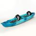 SCK Nerites two seated kayak blue-turquoise. New model for 2 adults and one child.