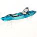 OCEANUS 335 pedal-step kayak with aluminum seat and removable storage box by SCK