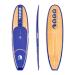 Paddle board hard shell SCK Onyx 10'6" with bamboo veneer