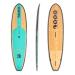 Paddle board hard shell SCK Silica-Carbon 11'6" with bamboo veneer