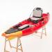 SCK Largo 300 Pedal ready SOT kayak with aluminum seat and rudder system