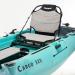 SCK Cargo 320 Pedal ready SOT fishing kayak with aluminum seat and rudder system