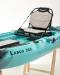 SCK Largo 300 Pedal ready SOT kayak with aluminum seat and rudder system