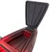 SCK Cargo 320 Pedal ready SOT fishing kayak with aluminum seat and rudder system